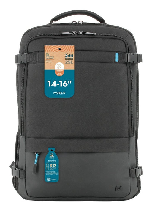 EAN 3700992534756 - Mobilis 025031 maletines para portátil 40,6 cm (16") Mochila Negro imagen 2