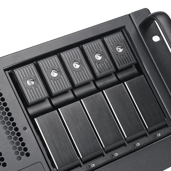 EAN 4710007229972 - Silverstone RM41-H08 Estante Negro imagen 5