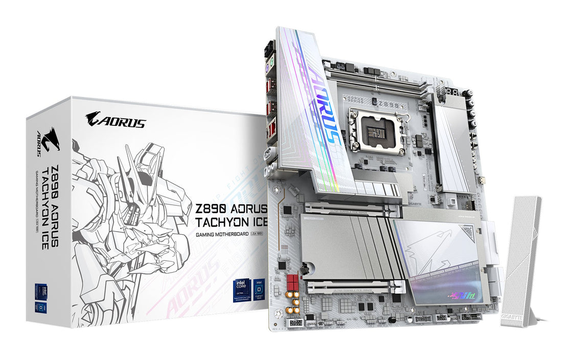 EAN 4719331870898 - GIGABYTE Z890 AORUS TACHYON ICE Intel Z890 LGA 1851 (Socket V1) ATX extendida imagen 1