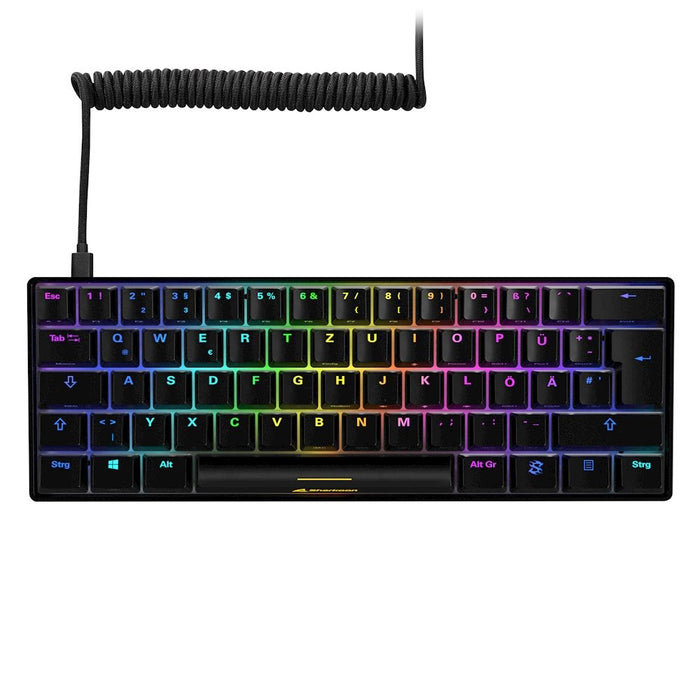 EAN 4044951033751 - Sharkoon SGK50 S4 teclado Juego USB QWERTZ Alemán Negro imagen 2