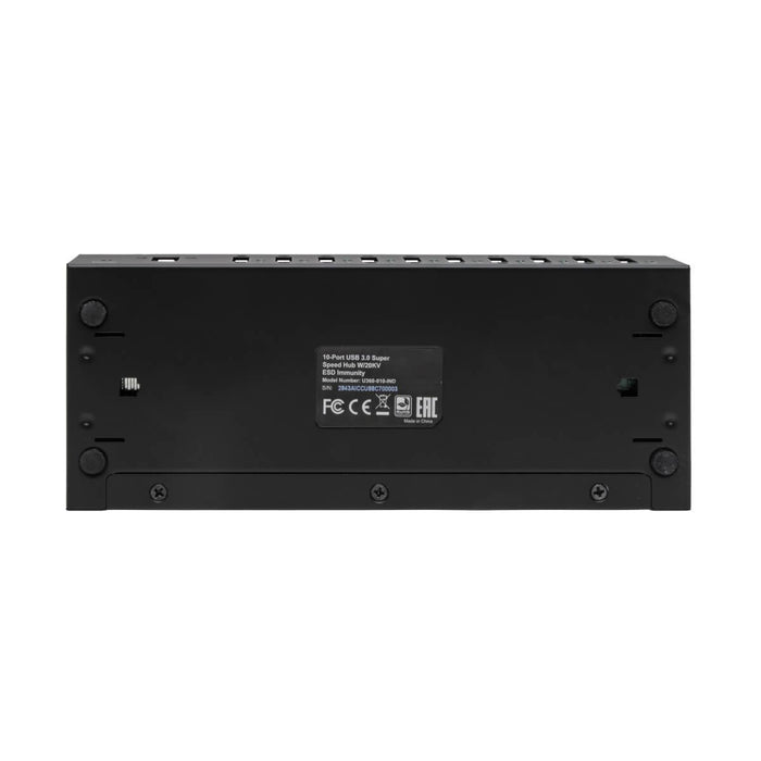 EAN 0037332231246 - Tripp Lite U360-010-IND hub de interfaz USB 3.2 Gen 1 (3.1 Gen 1) Type-B 5000 Mbit/s Negro imagen 8