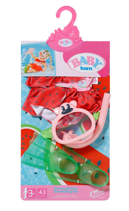 EAN 4001167836996 - BABY born Snorkeling Set 43cm Ropa de baño de muñeca imagen 5