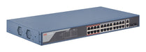 EAN 6931847157166 - Hikvision DS-3E1326P-EI switch Gestionado Fast Ethernet (10/100) Energía sobre Ethernet (PoE) 1U Azul imagen 1