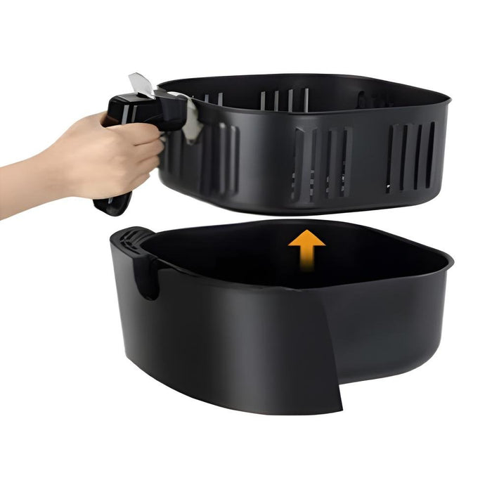 EAN 8436583237939 - Yoevu YV-5500 freidora Sencillo 5,5 L Independiente 1700 W Freidora de aire caliente Negro imagen 2