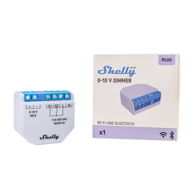 EAN 3800235265703 - Shelly Plus 0-10V Integrado Regulador de intensidad Azul, Gris imagen 9