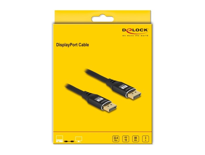 EAN 4043619806225 - DeLOCK 80622 cable DisplayPort imagen 3