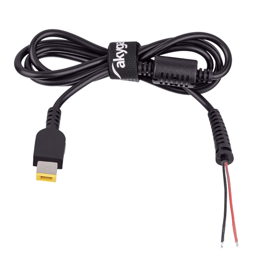 EAN 5901720132444 - Akyga AK-SC-10 Ersatz-DC-Kabel für Notebook-Netzteil Schwarz Negro 1,2 m imagen 1