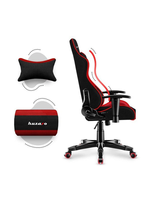 EAN 5903796010558 - Huzaro Ranger 6.0 Silla para videojuegos universal Asiento (de seguridad) de butaca Negro, Rojo imagen 8