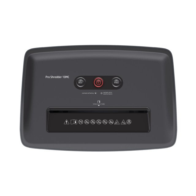 EAN 4030152028122 - HP Pro Shredder 10MC triturador de papel Microcorte 55 dB 22 cm Blanco imagen 5
