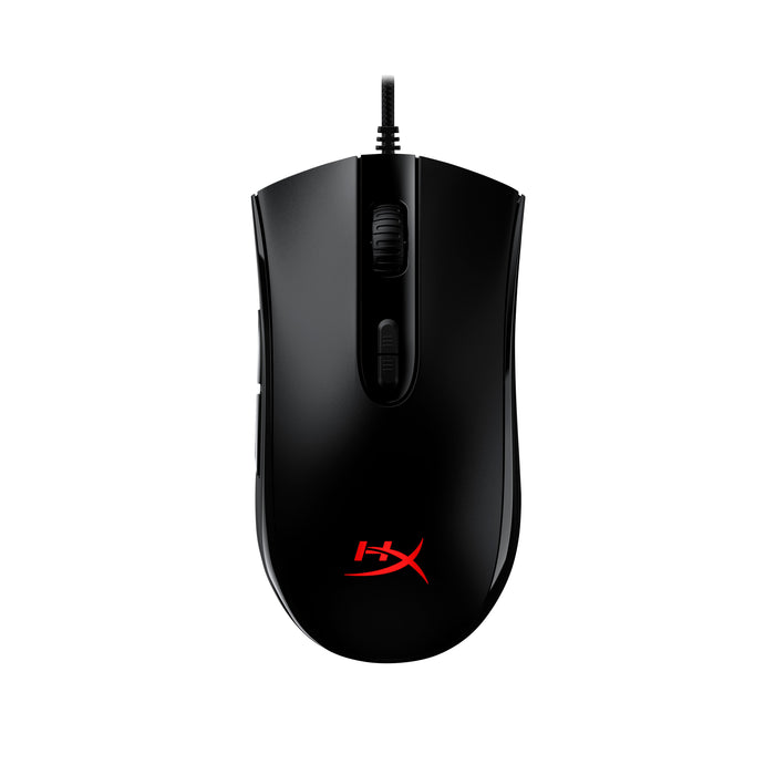 EAN 0196188043127 - HyperX Pulsefire Core Black USB Gaming Mouse ratón Juego Ambidextro USB tipo A Óptico 6200 DPI imagen 1