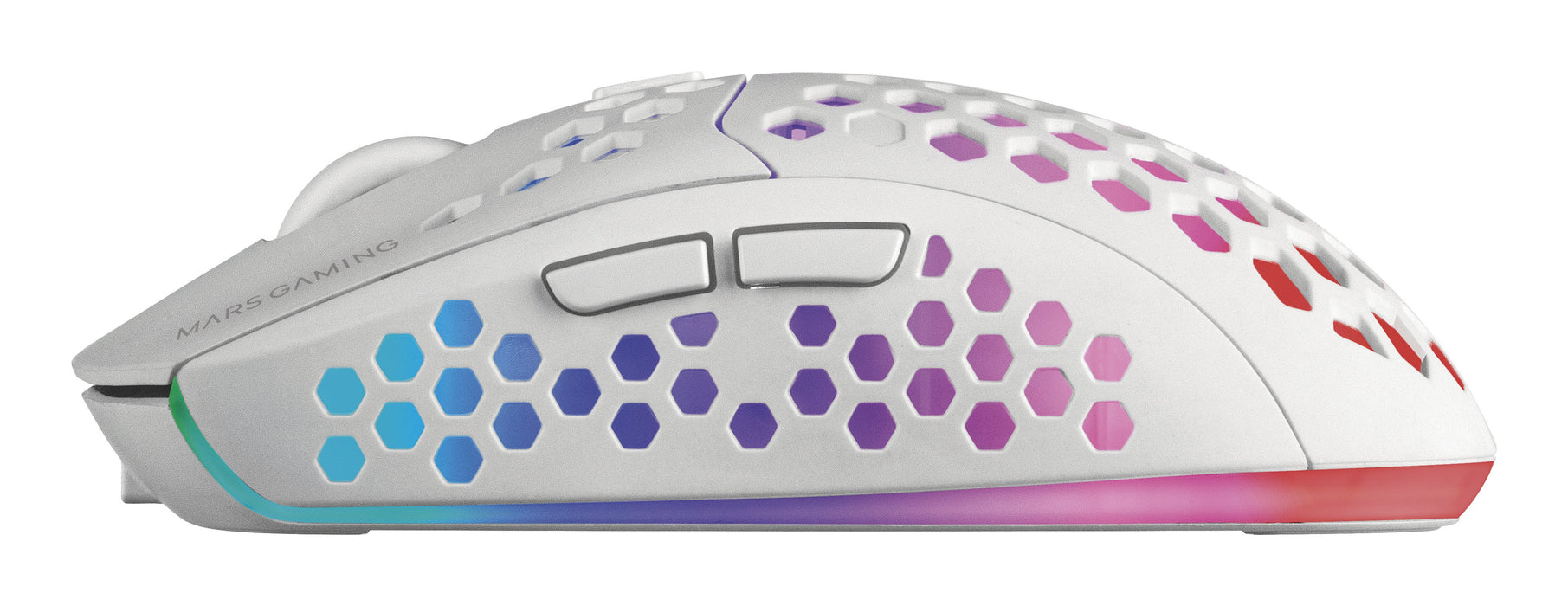 EAN 8435693111160 - Mars Gaming MCPWXWES teclado Ratón incluido Juego RF inalámbrica + USB QWERTY Español Blanco imagen 7