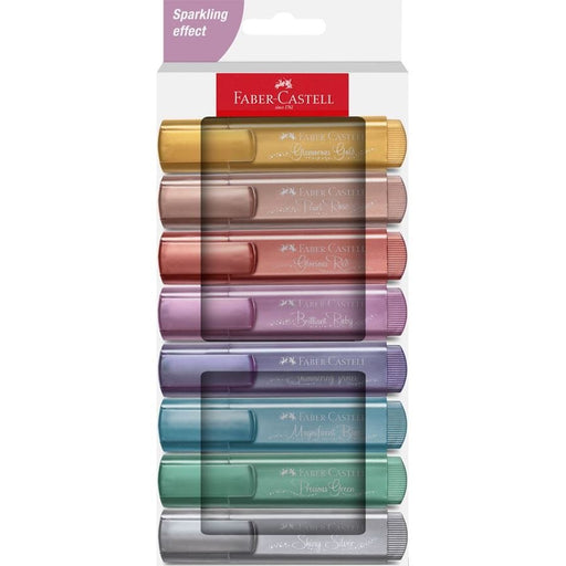 EAN 4005402546787 - Faber-Castell Textliner 46 Metallic marcador 8 pieza(s) Metálico, Multicolor imagen 1