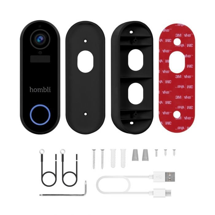 EAN 8719323918405 - Hombli Smart Doorbell Pack Negro, Blanco imagen 9