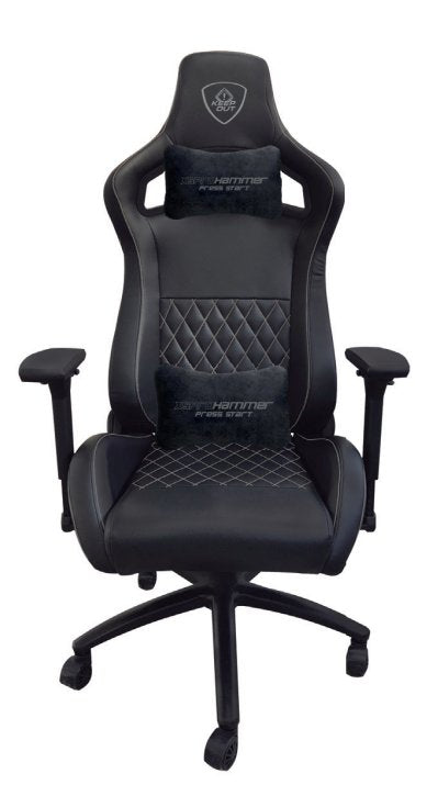 EAN 8435099528838 - KeepOut XSPROHAMMER Silla para videojuegos universal Asiento acolchado Negro, Gris imagen 1