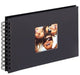 EAN 4004122131198 - Walther Design SA-109-B álbum de foto y protector Negro 40 hojas Encuadernación espiral imagen 1