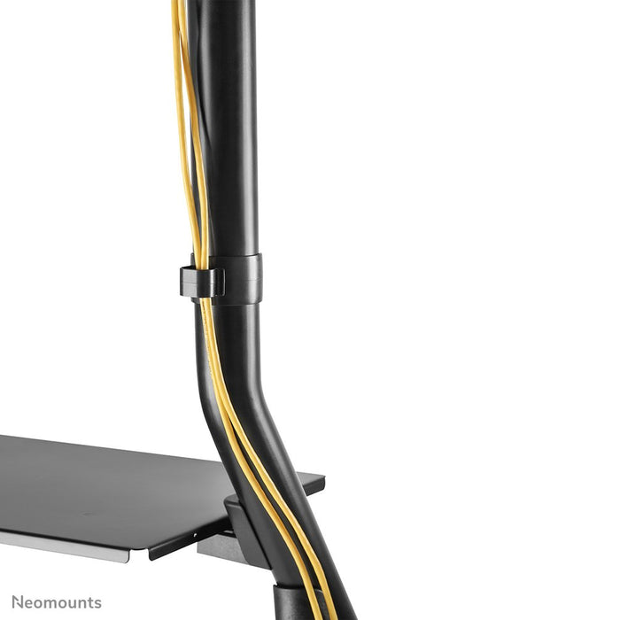 EAN 8717371447410 - Neomounts NS-M3800BLACK soporte para monitor 2,54 m (100") Piso Negro imagen 7