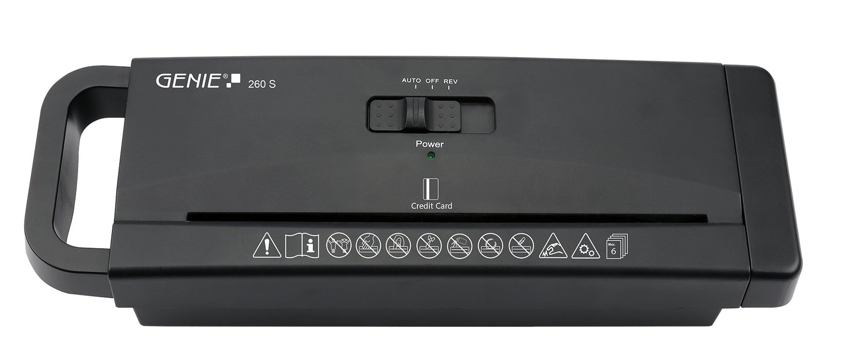 EAN 4030152952472 - Genie 260 S triturador de papel Corte en tiras 73 dB Negro imagen 1