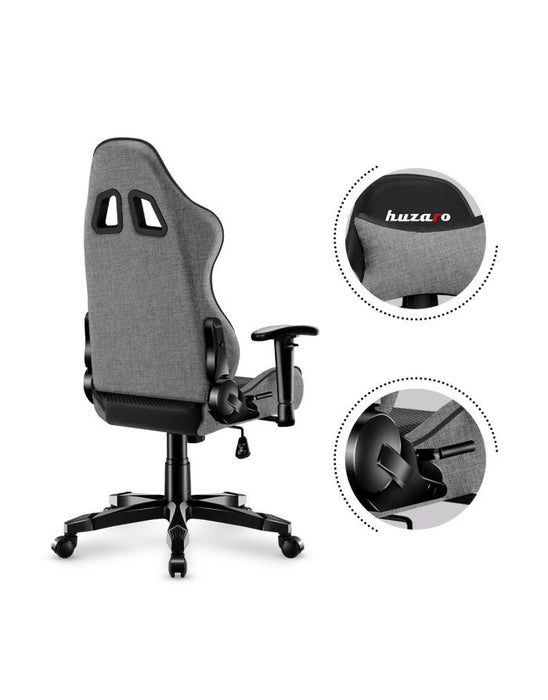 EAN 5903796010251 - Huzaro Ranger 6.0 Silla para videojuegos universal Asiento (de seguridad) de butaca Gris imagen 14