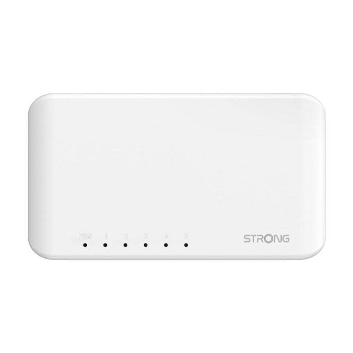 EAN 9120072375613 - Strong SW5000P switch Gigabit Ethernet (10/100/1000) Blanco imagen 1