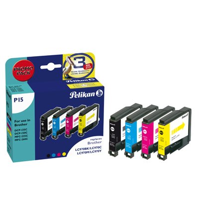 EAN 4018474360670 - Pelikan 360670 cartucho de tinta 4 pieza(s) Negro, Cian, Magenta, Amarillo imagen 1