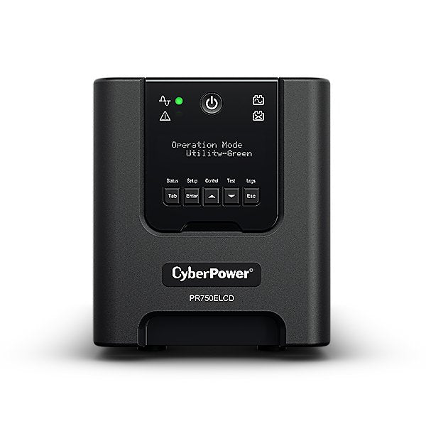 EAN 4711027799674 - CyberPower PR750ELCDN sistema de alimentación ininterrumpida (UPS) Línea interactiva 7,5 kVA 675 W 6 sali imagen 3