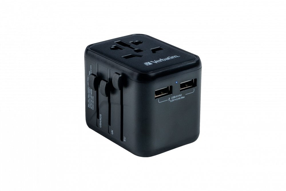 EAN 0023942495437 - Verbatim 49543 adaptador de enchufe eléctrico Universal Negro imagen 5