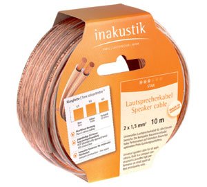 EAN 4001985650101 - Inakustik 10m Star Speaker Cable cable de audio Transparente imagen 1
