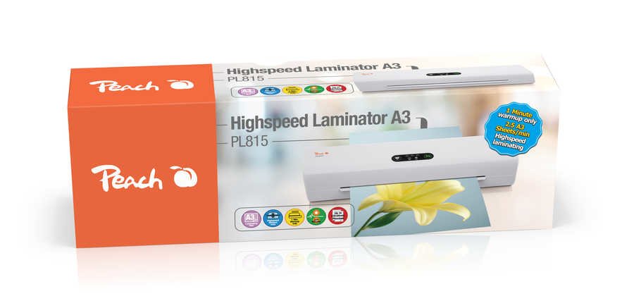 EAN 7640182387211 - Peach PL815 laminador Laminadora térmica 800 mm/min imagen 4