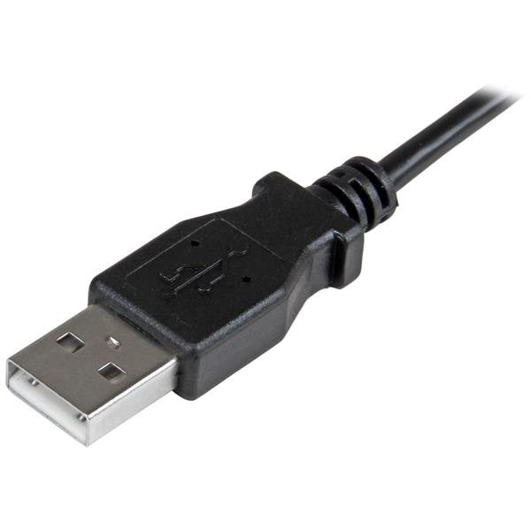 EAN 0065030863131 - StarTech.com USBAUB1MRA cable USB USB 2.0 USB A Micro-USB B Negro imagen 3