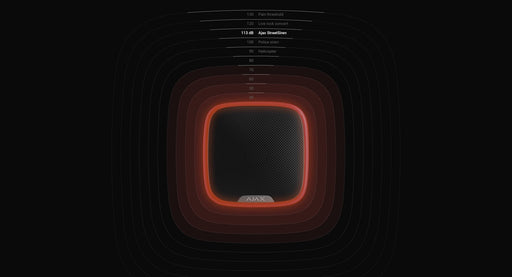 EAN 0856963007163 - Ajax StreetSiren Sirena inalámbrica Interior / exterior Negro imagen 2