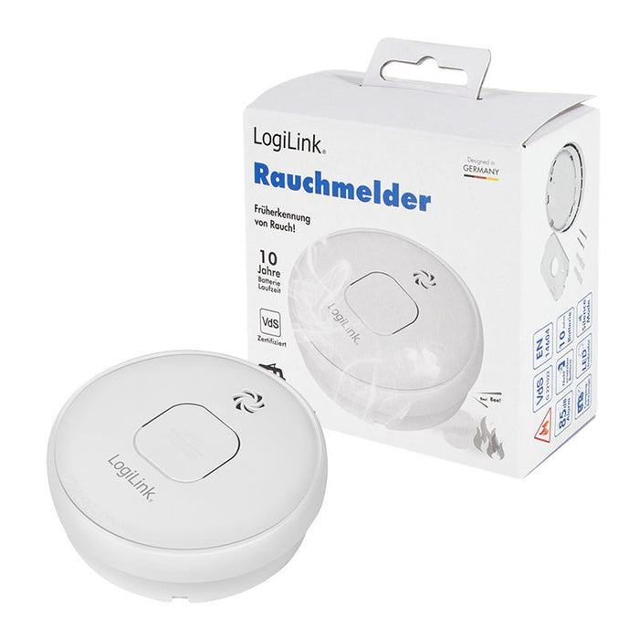 EAN 4052792065442 - LogiLink SC0016 detector de humo Detector fotoeléctrico de reflexión Inalámbrico imagen 9