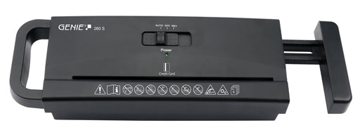 EAN 4030152952472 - Genie 260 S triturador de papel Corte en tiras 73 dB Negro imagen 2