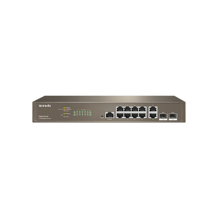 EAN 6932849431810 - Tenda TEG5312F switch Gestionado L3 Gigabit Ethernet (10/100/1000) 1U Marrón imagen 1