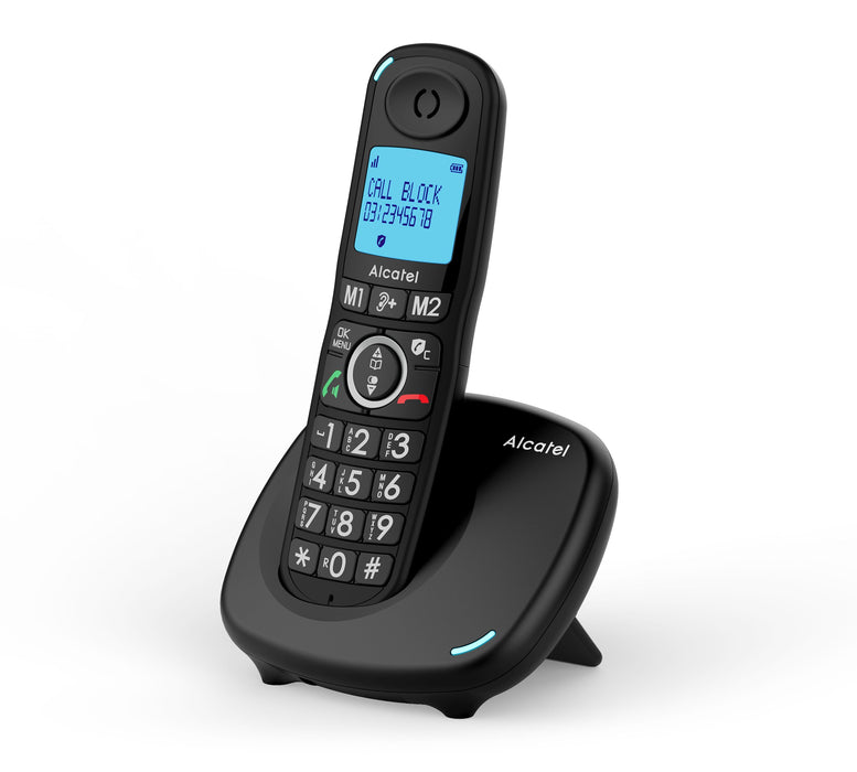 EAN 3700601422283 - Alcatel XL535 Teléfono DECT Identificador de llamadas Negro imagen 2