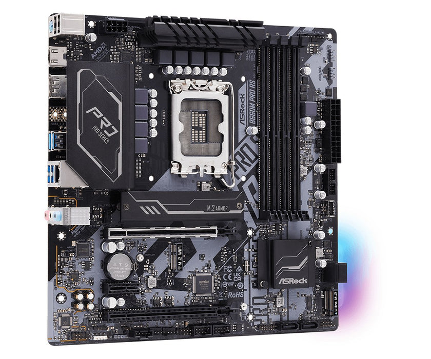 EAN 4710483936524 - Asrock B660M Pro RS Intel B660 LGA 1700 micro ATX imagen 4