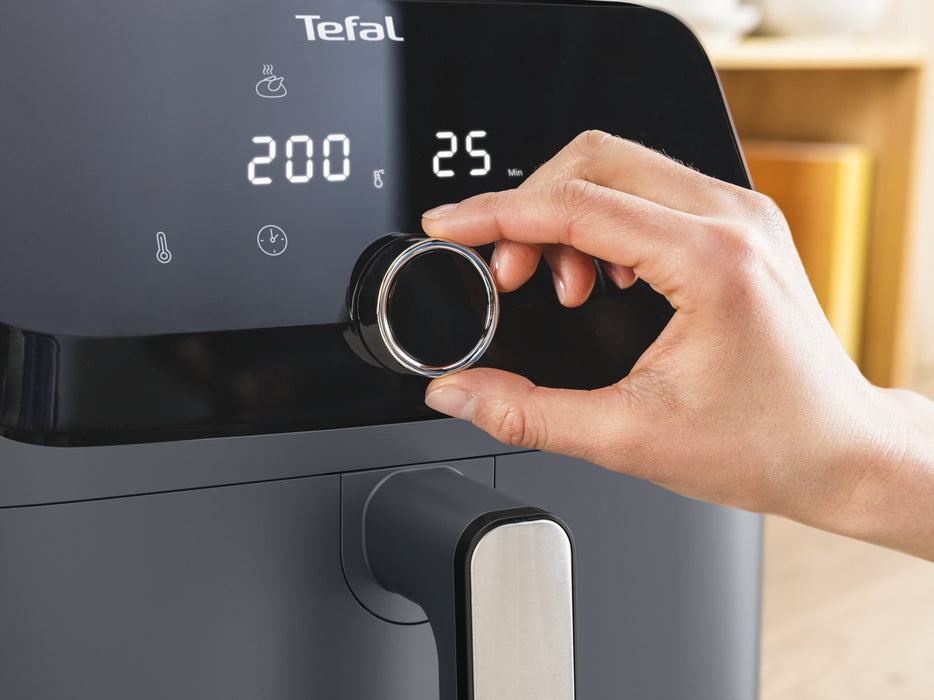 EAN 3045380026711 - Tefal Easy Fry Mega EY855BE0 freidora Sencillo 7,5 L Independiente 2020 W Freidora de aire caliente Gris imagen 6