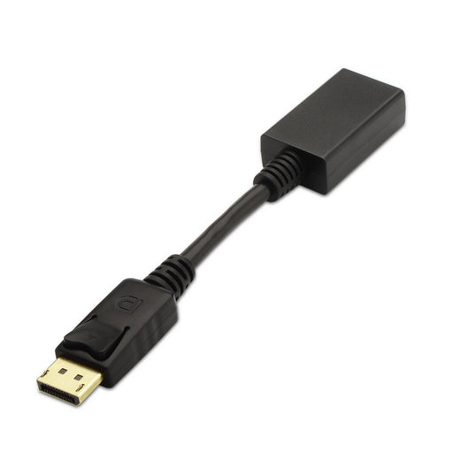 EAN 8436574701333 - AISENS A125-0134 adaptador de cable de vídeo 0,15 m DisplayPort HDMI Negro imagen 2