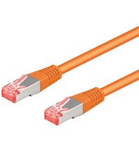 EAN 4040849937446 - Goobay 2m CAT6a-200 cable de red Naranja imagen 1