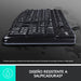 EAN 5099206020580 - Logitech 920-002550 teclado Ratón incluido USB QWERTY Español Negro imagen 11