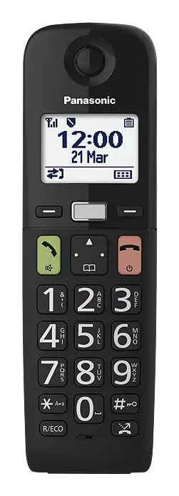 EAN 5025232964161 - Panasonic KX-TGU110EXB teléfono Teléfono DECT Identificador de llamadas Negro imagen 4