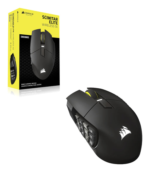 EAN 0840440492276 - Corsair Scimitar Elite Wireless SE ratón Juego mano derecha RF Wireless + Bluetooth Óptico 33000 DPI imagen 2