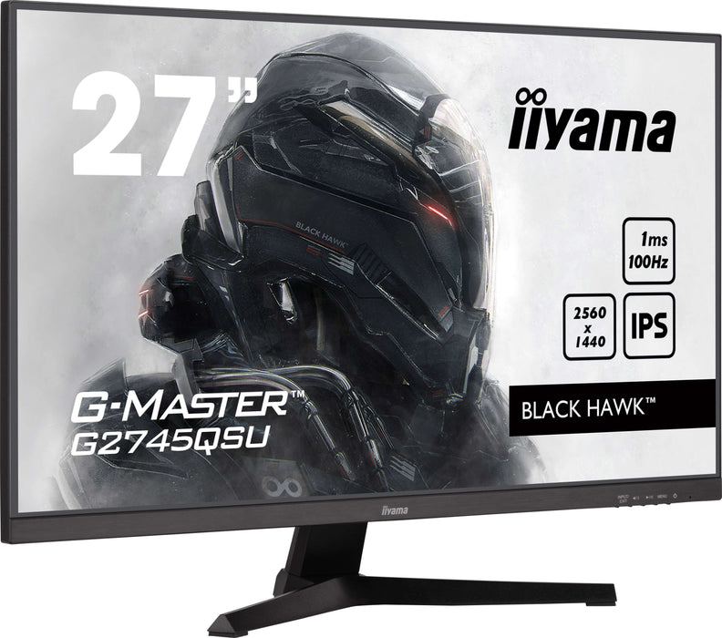 EAN 4948570124749 - iiyama G-MASTER G2745QSU-B2 pantalla para PC 68,6 cm (27") 2560 x 1440 Pixeles Wide Quad HD LED Negro imagen 2