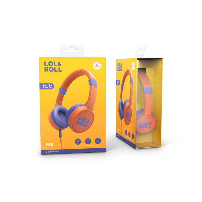 EAN 8432426451869 - Energy Sistem Lol&Roll Pop Auriculares Alámbrico Diadema Música Naranja, Púrpura imagen 7