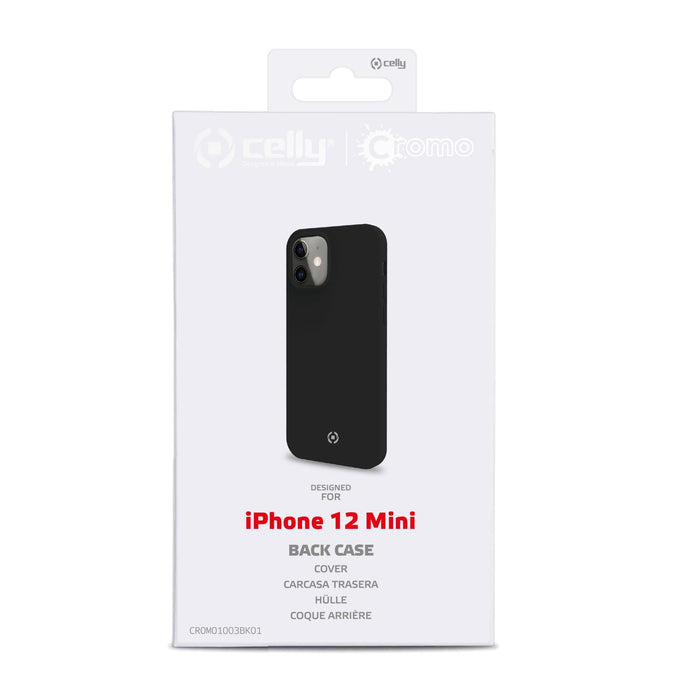 EAN 8021735761525 - Celly Cromo funda para teléfono móvil 13,7 cm (5.4") Negro imagen 3