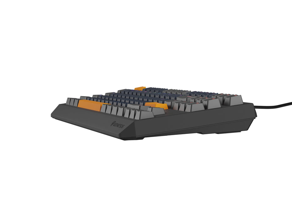 EAN 5901969444445 - GENESIS THOR 230 TKL teclado Juego USB + RF Wireless + Bluetooth QWERTY Negro, Azul, Gris, Naranja imagen 9