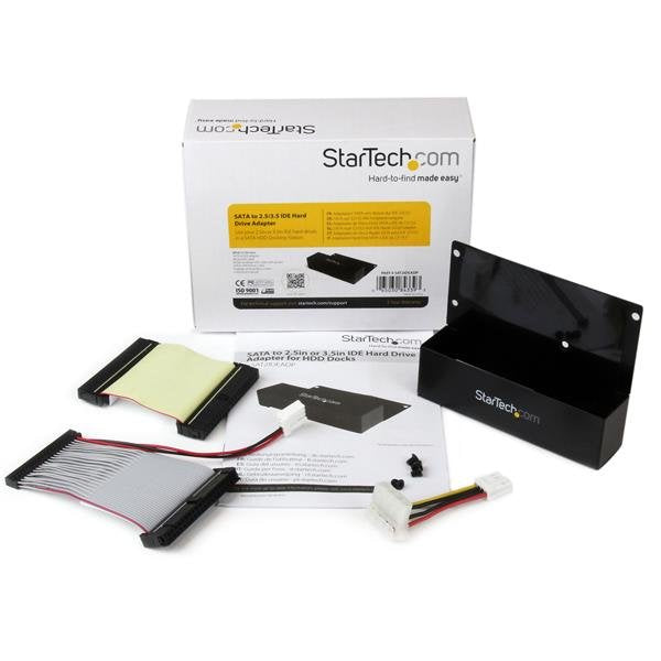 EAN 0065030843393 - StarTech.com SAT2IDEADP cambiador de género para cable SATA 7-pin + SATA 15-pin IDE 40-pin + IDE 44-pin + imagen 9