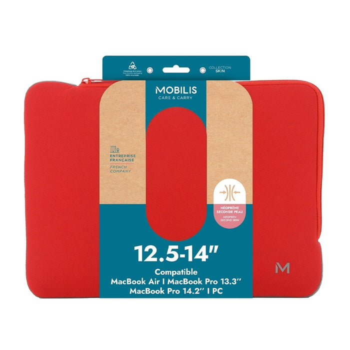 EAN 3700992529820 - Mobilis 049019 maletines para portátil 35,6 cm (14") Funda Gris, Rojo imagen 2