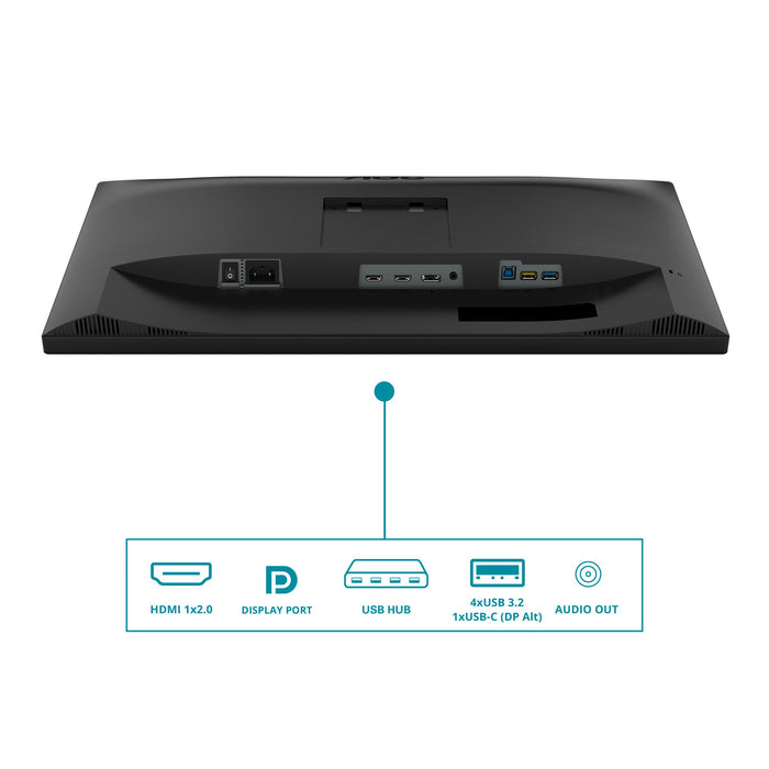 EAN 4038986110198 - AOC V5 CU34V5C/BK LED display 86,4 cm (34") 3440 x 1440 Pixeles Wide Quad HD Negro imagen 2