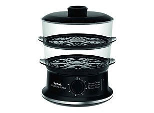 EAN 3045386358632 - Tefal VC140135 vaporizador 2 cesta(s) Independiente 900 W Negro imagen 1