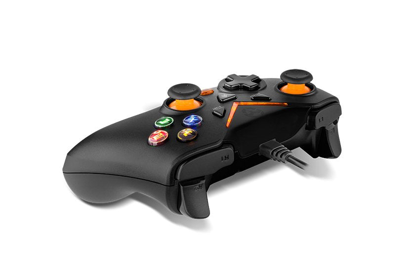 EAN 8436532166938 - NOX NXKROMKEY mando y volante Negro USB Gamepad Analógico Android, PC, Playstation 3 imagen 4
